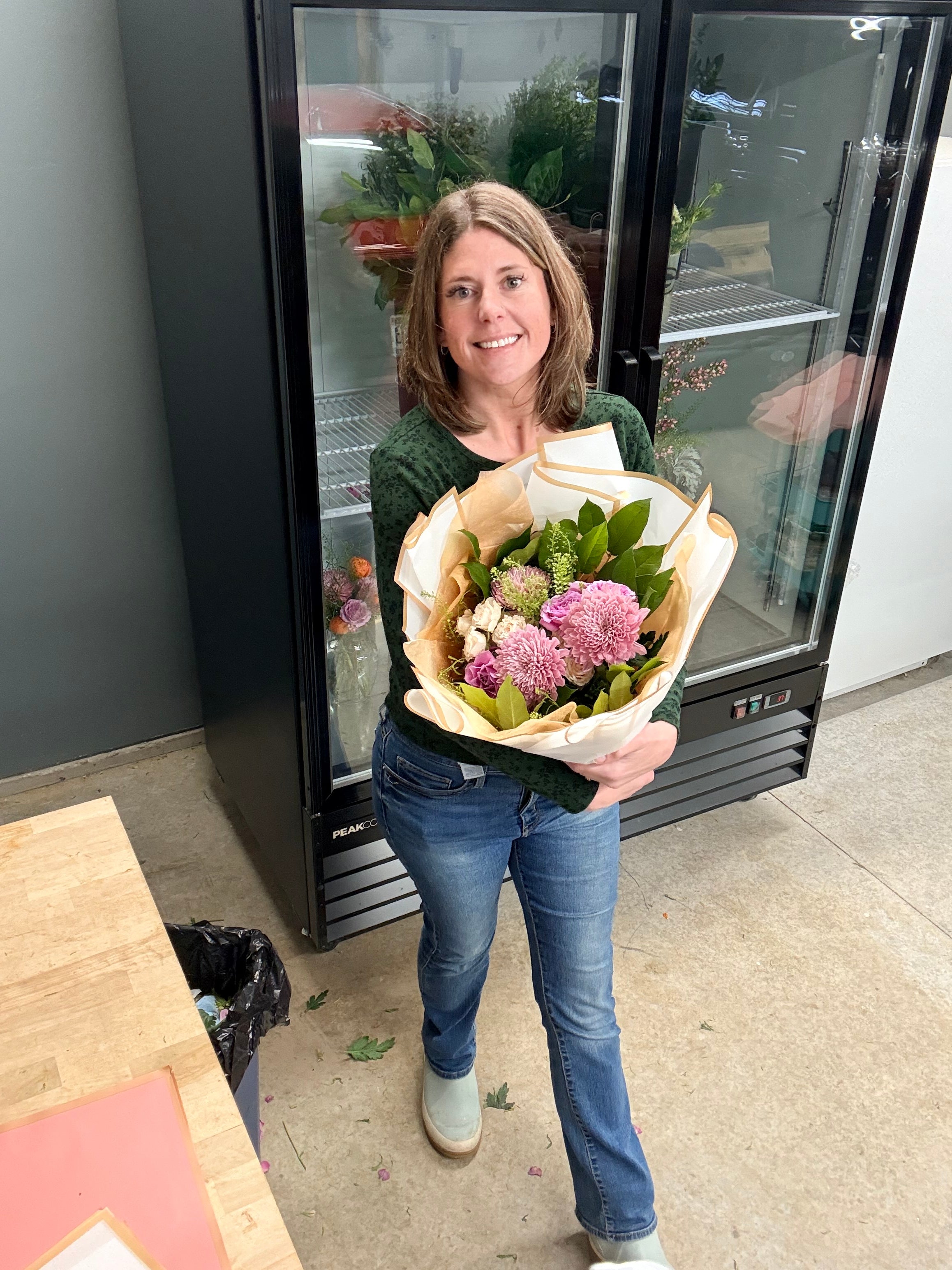 Hand tied, Florists choice bouquet
