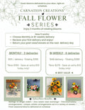 Fall Flower Series