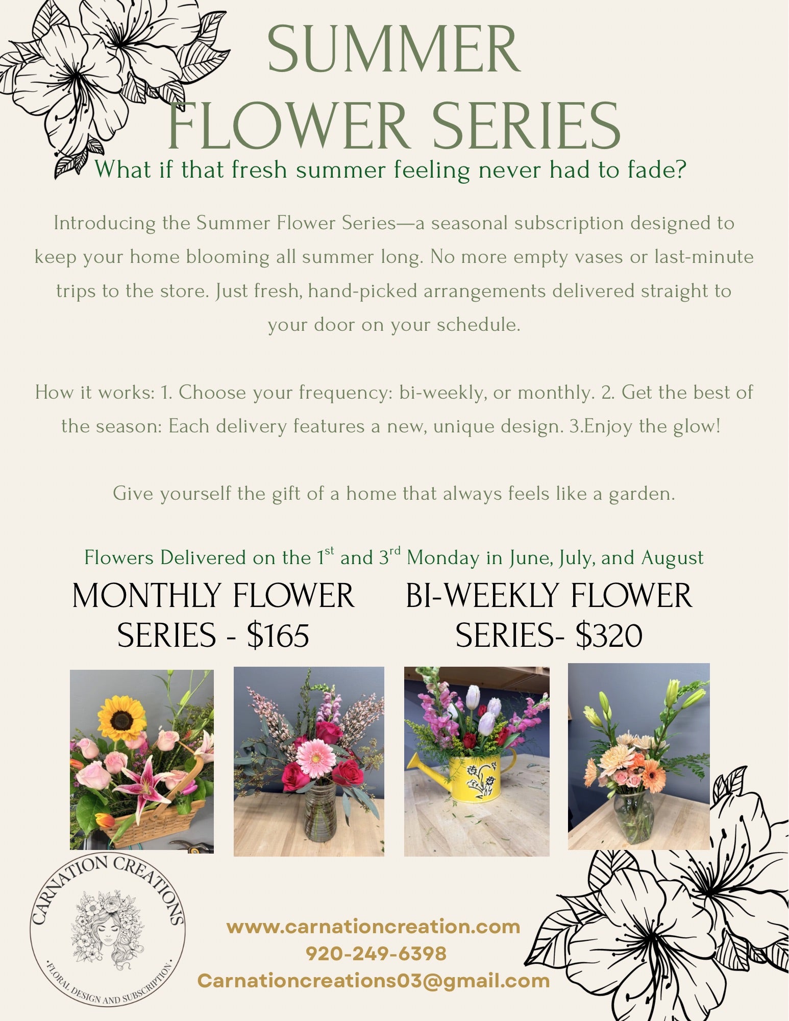 Summer flower series